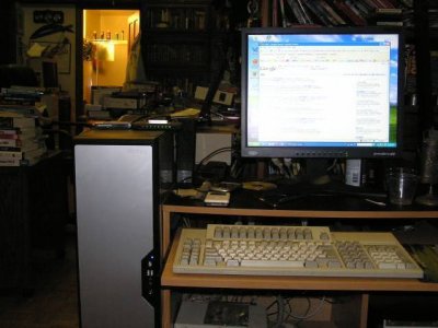 Alexis, in the big Antec silver-front tower