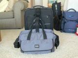 Eddie Bauer securely attached to the Briggs & Riley